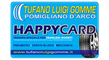 happy card tufano gomme pomigliano